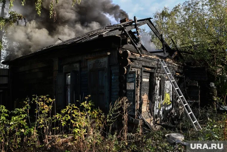 В пожаре в частном доме погиб мужчина