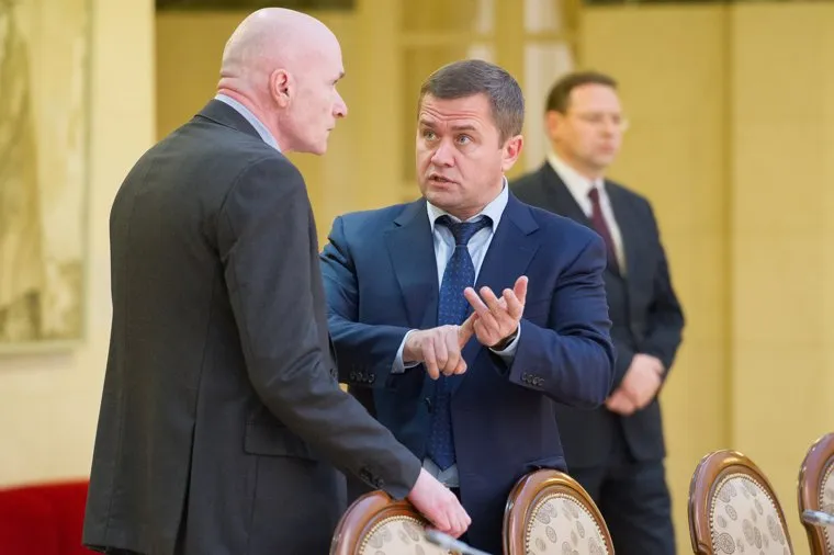 Инвестиционный совет в резиденции губернатора СО. Екатеринбург, грипас валентин, березовский андрей