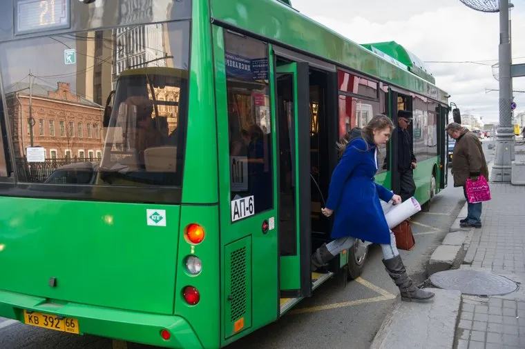 Новые белорусские автобусы на маршруте. Екатеринбург, автобус, общественный транспорт