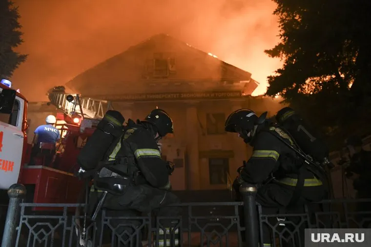 На тушение было задействовано 12 пожарных и четыре единицы спецтехники (архивное фото)