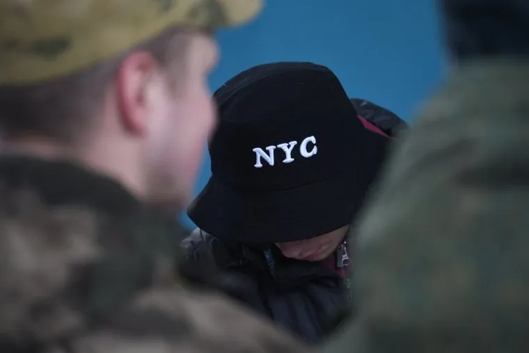 Мобилизационный пункт в Донецке. Донецк, ДНР