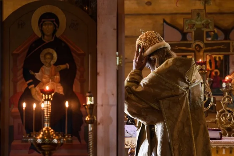 Митрополит Корнилий в Староуткинске. Свердловская область