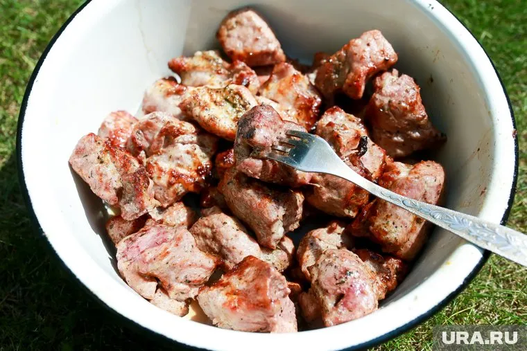 Мясо для шашлыка необходимо покупать только в специализированных магазинах
