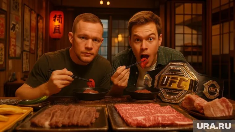 Петр Ян (слева) провел экскурсию по новому спортивному кварталу в Екатеринбурге