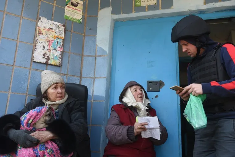 Ситуация в осажденном Мариуполе. Украина