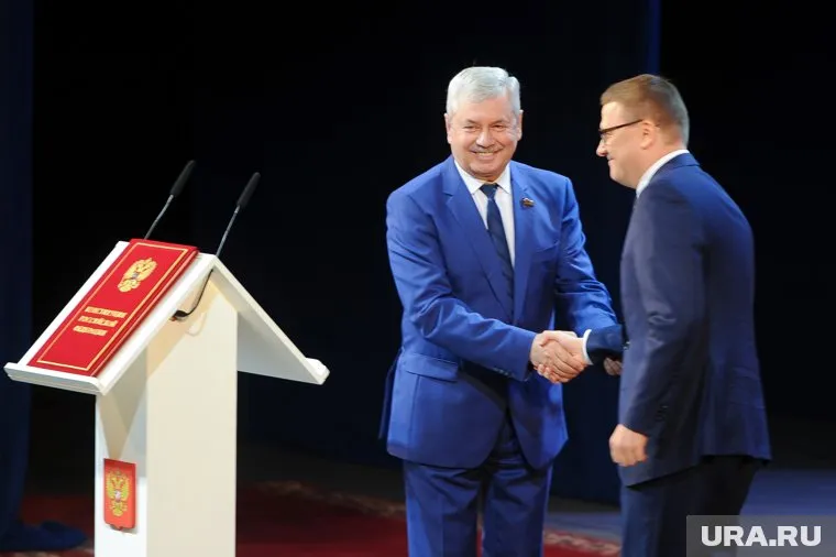 Владимир Мякуш (слева) станет заместителем Алексея Текслера (справа) в «Единой России»