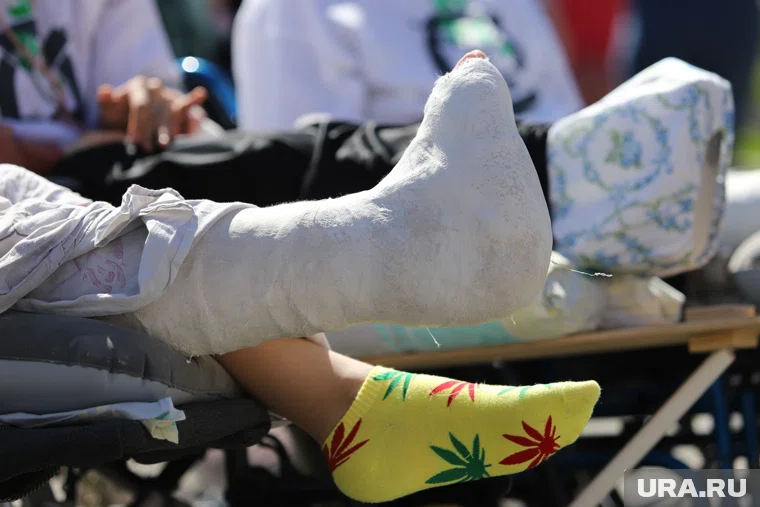 Тюменка получила перелом во время гололеда