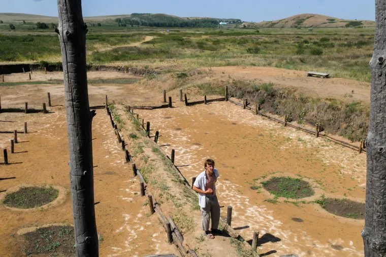 Аркаим. Архивные кадры 2010 года. Челябинская область