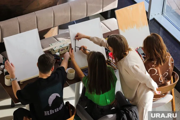 Пресс-конференция в кофейне Duo. Екатеринбург 