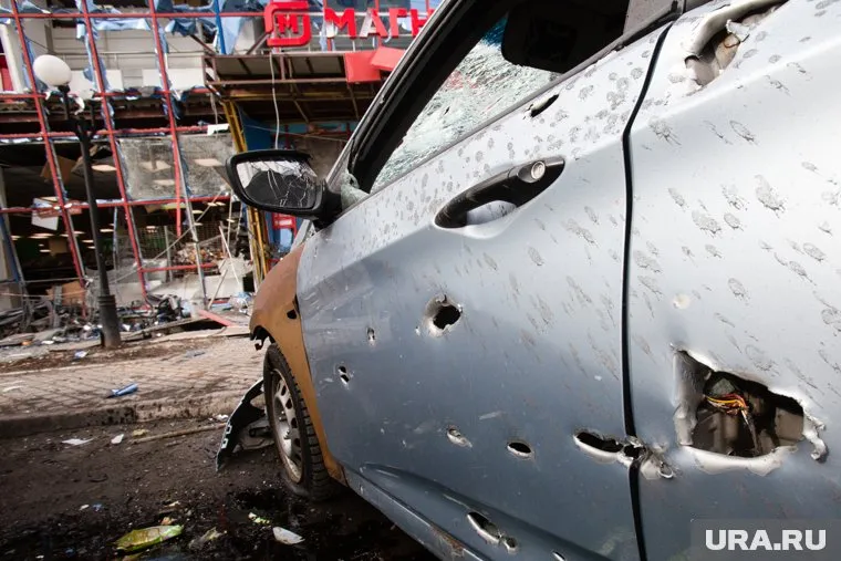 В результате обстрела ВСУ были повреждены 34 машины в Белгороде