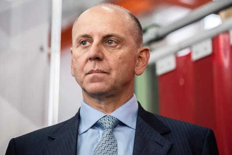 Торжественная церемония ввода в эксплуатацию нового комплекса термообработки труб на Северском трубном заводе. Свердловская область, Полевской