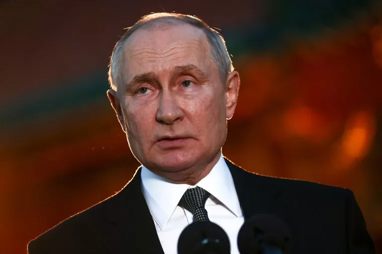 Заключительная пресс-конференция президента России Владимира Путина по окончанию визита в Китай. Пекин, КНР