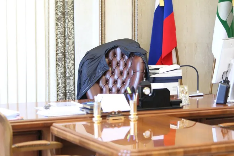 Встреча врио губернатора Шумкова Вадима с управляющим директором ООО "Сибур" Ляхович Павлом. Курган