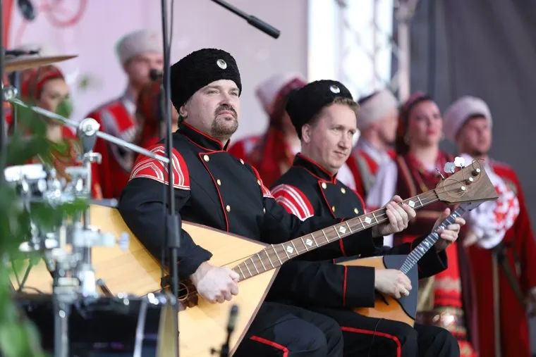 Кубанский казачий хор. Курган