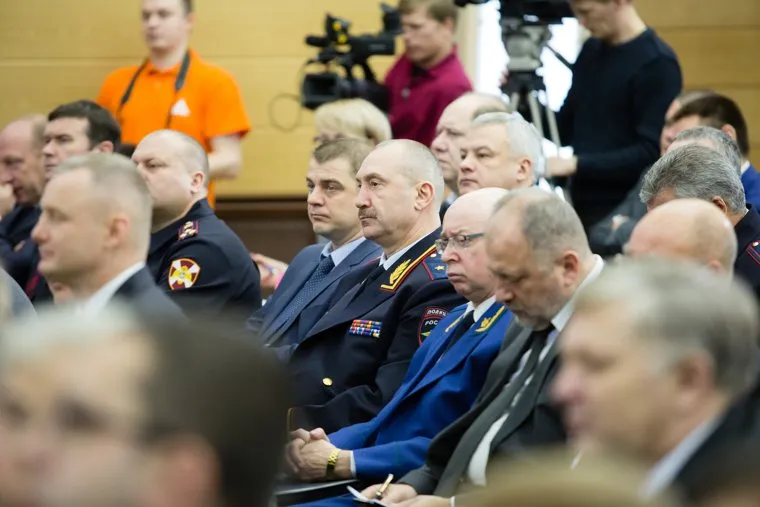 Ежегодное обращение губернатора Югры Натальи Комаровой  к жителям ХМАО, депутатам и представителям общественности. Ханты-Мансийск  