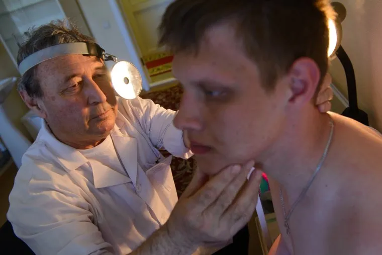 Весенний призыв на областном сборном пункте "Егоршино". Свердловская область, Артемовский