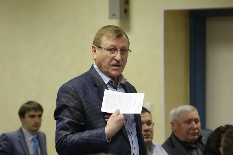 Заседание политсовета регионального отделения партии "Единая Россия" Пермского края. Пермь, Геннадий Тушнолобов