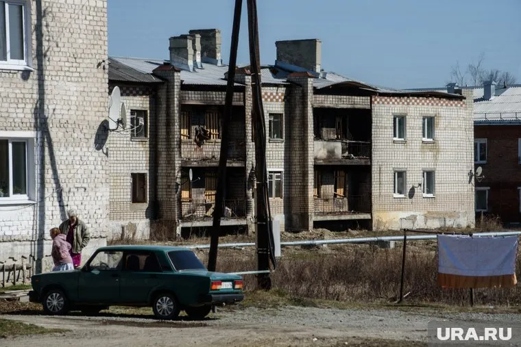 Поселок Сосьва. Свердловская область