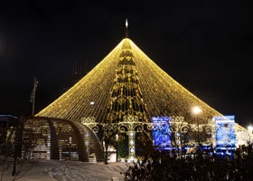 В Перми заменят главную Новогоднюю ель на эспланаде