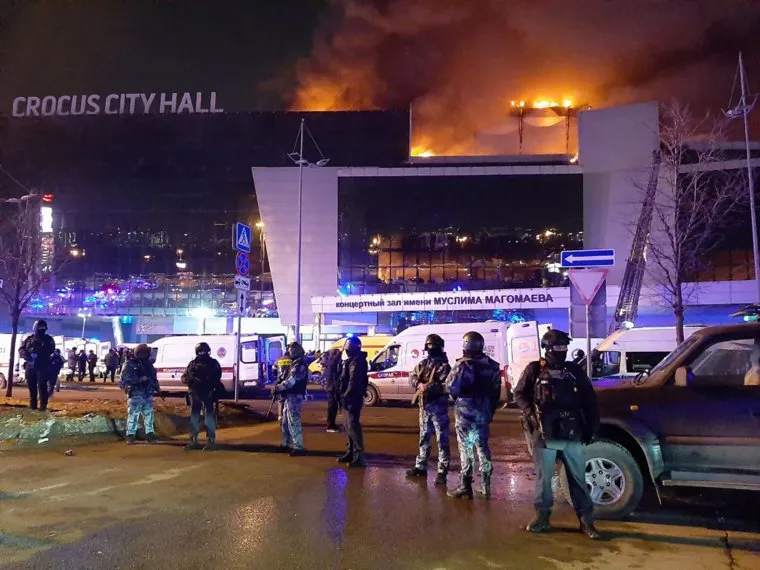 Обстановка вокруг Крокус Сити Холл. Московская область