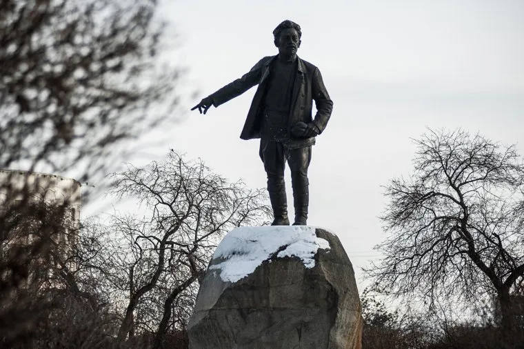 Митинг казаков России за снос памятника Якову Свердлову и в память жертв геноцида казаков большевистской властью. Екатеринбург , памятник свердлову, свердлов яков