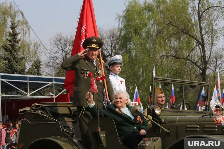 Парад Победы прошел в Тюмени впервые за три года