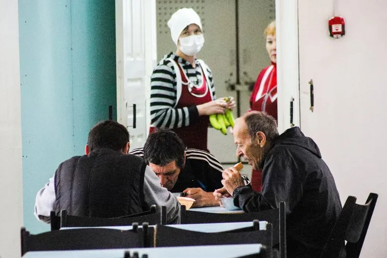 Туберкулезный диспансер в селе Чернавское. Курганская область