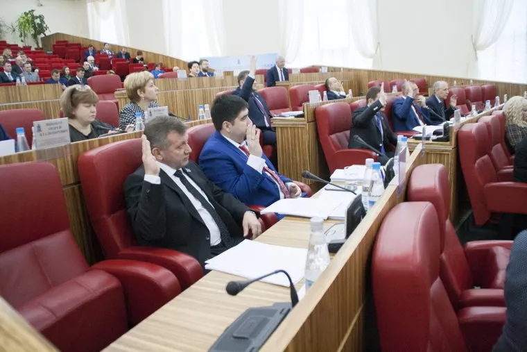 Заседание Заксобрания ЯНАО. Салехард. 15 февраля 2017 г, заксобрание янао, голосование, депутаты