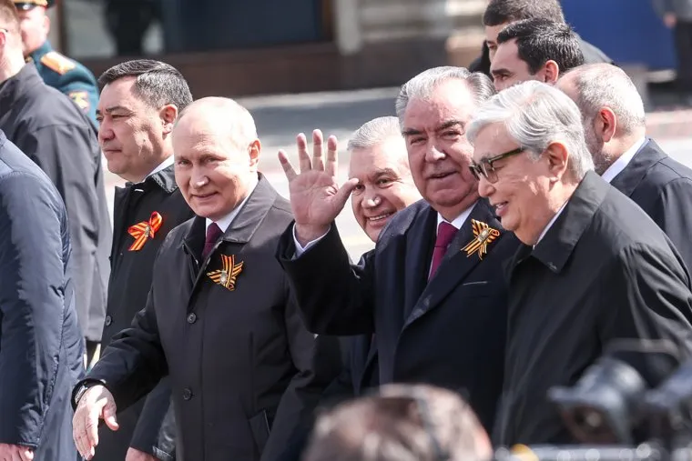 Парад Победы 2023 9 мая на Красной площади в Москве. Москва