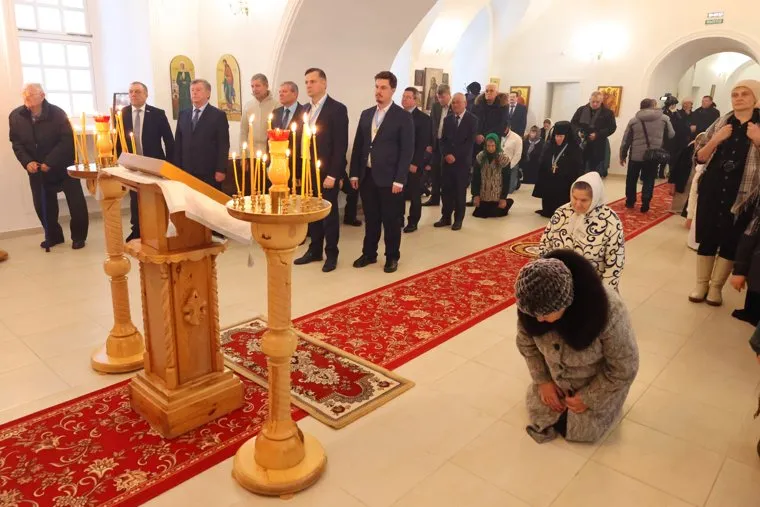 Храм Батурино. Курган