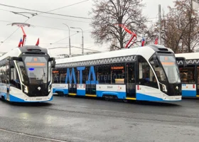 Самый длинный в мире: в Москве запустили первый трамвайный диаметр Т1