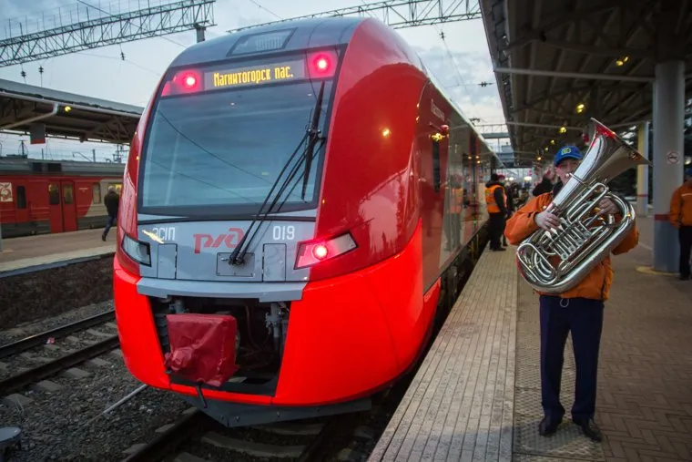 Электропоезд "Ласточка". Челябинск – Магнитогорск