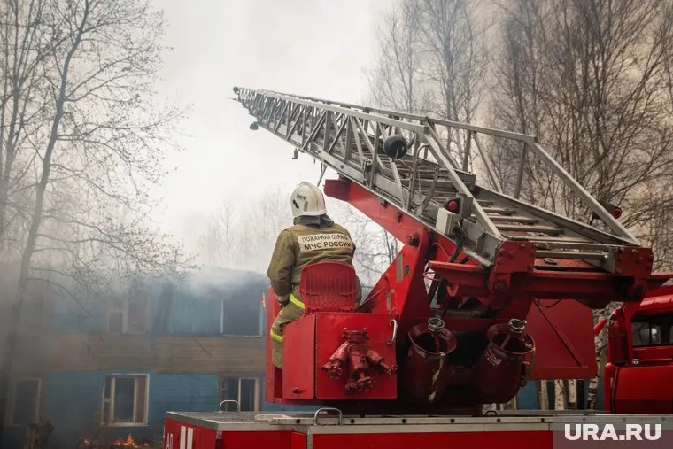 Пожар вспыхнул в жилом доме