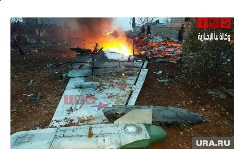 Самолет подбили в провинции Идлиб