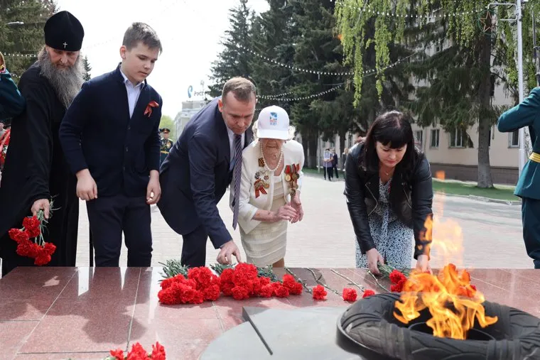 Парад Победы. Курган