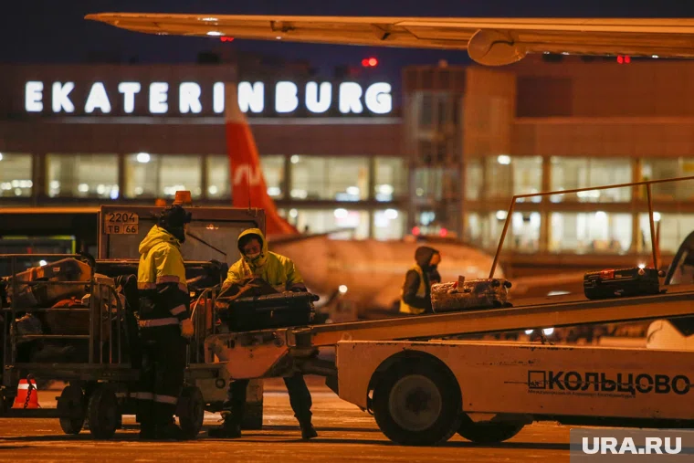 Очевидно, несколько сумок выпали при транспортировке