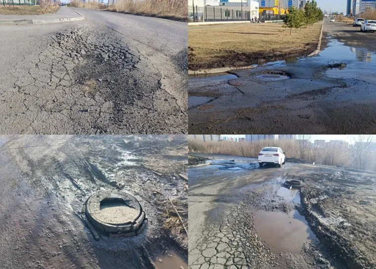 Курганцы пожаловались на застройщиков из-за разбитой дороги в Заозерном районе