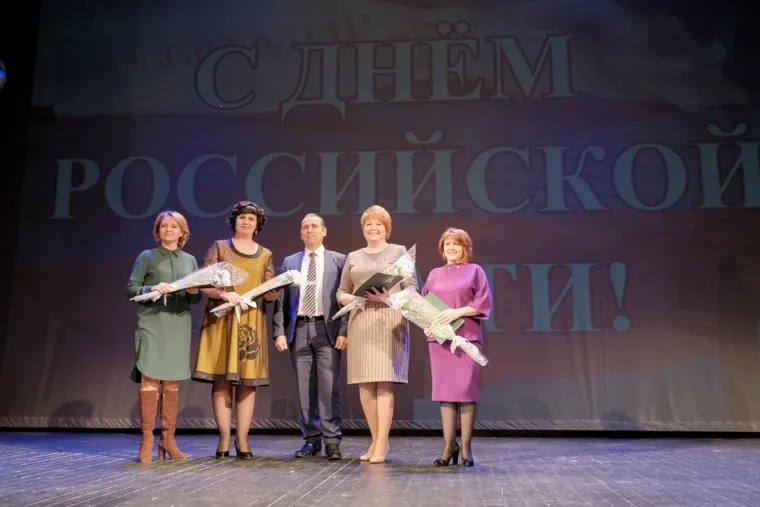 Торжественный прием врио Губернатора Курганской области В.М. Шумкова, посвященный Дню российской печати, награждение, день российской печати, шумков вадим