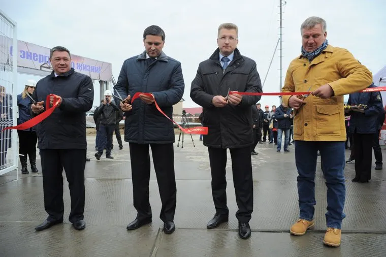 Открытие ГПА ТЭЦ-1 Ямалкоммунэнерго и детского сада в поселке Тазовский, ЯНАО