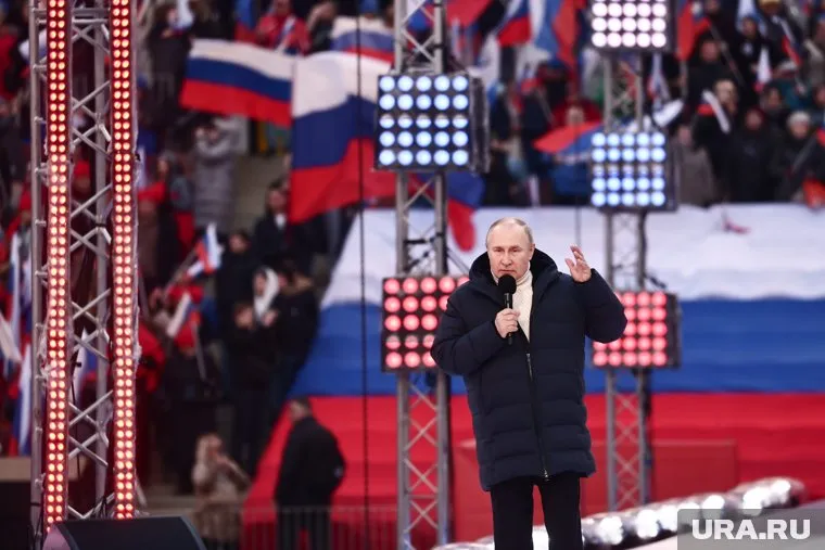 Владимир Путин выступит перед россиянами