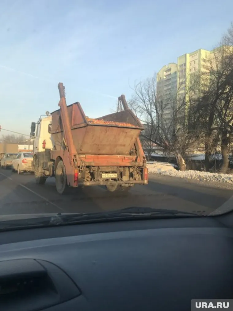 Машину с непривычным грузом заметили на автодороге «Меридиан»