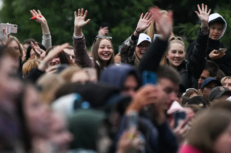 Концерт группы Градусы у ККТ Космос. Екатеринбург