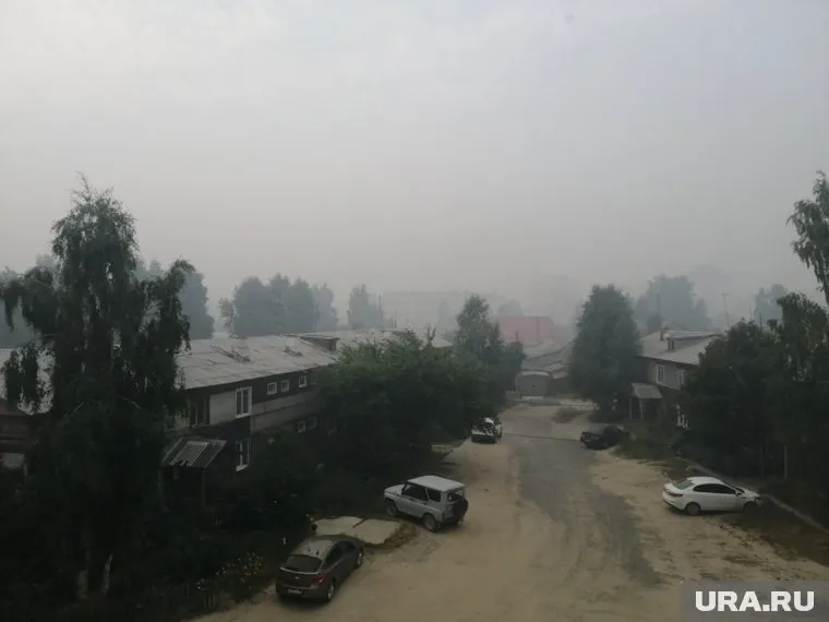 Смогом от лесных пожаров накрыло два города и целый район