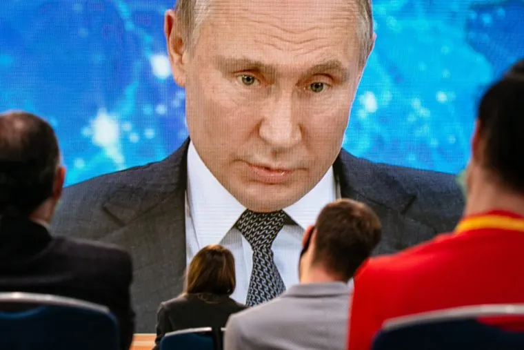 Большая пресс-конференция президента РФ Владимира Путина. Москва