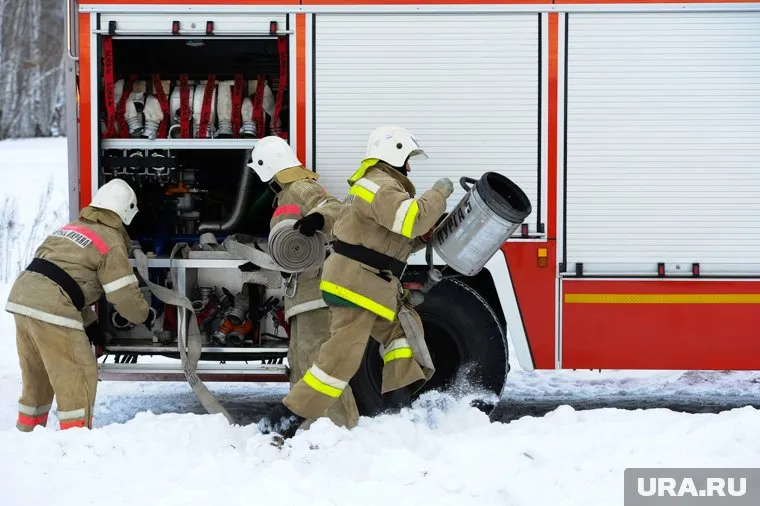 Учения прошли в селе Бованенково, архивное фото