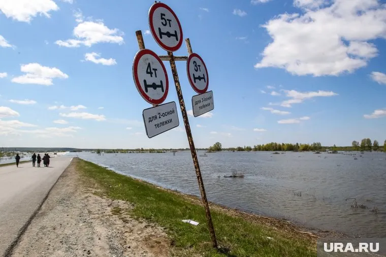 Ущерб от паводка-2017 в Ишиме пока не подсчитан - сначала должна уйти вода