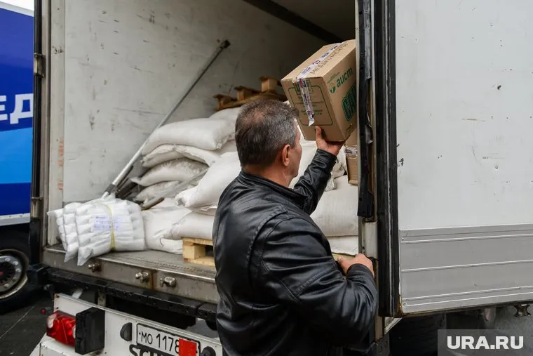 В посылках все необходимое для жизни в полевых условиях (архивное фото)
