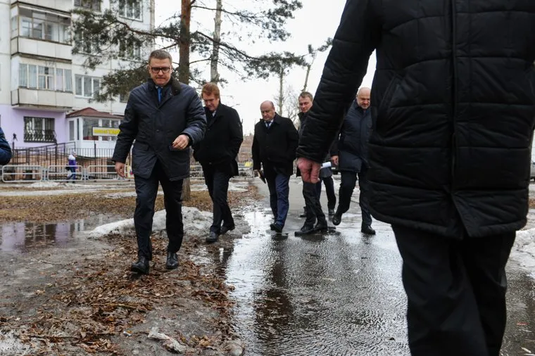 Поездка Текслера Алексея по городу. Челябинск