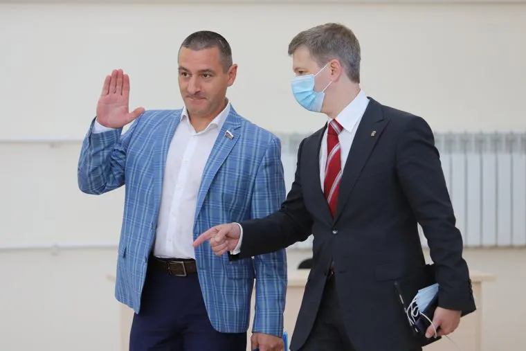 Секретарь генсовета «Единой России» Андрей Турчак на форуме партии "Энергия развития". Курган