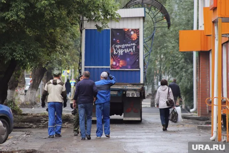 В Кургане мэрия снесла павильон (архивное фото)
